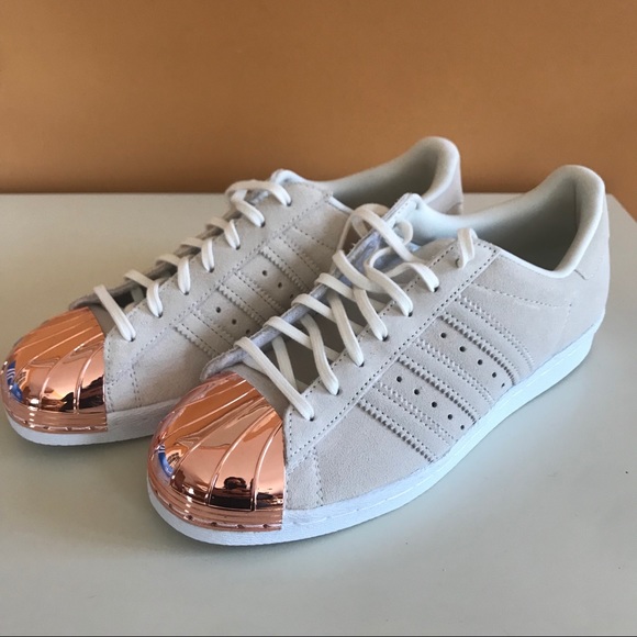 adidas original superstar 80s metal toe rose gold